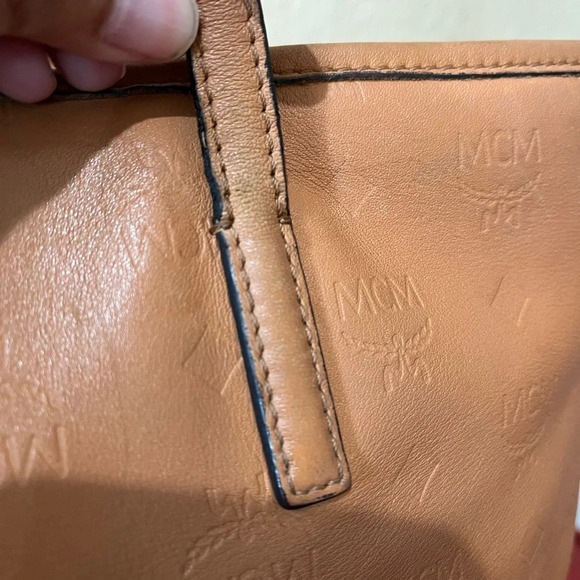MCM Leather Tote - Picture 7 of 16